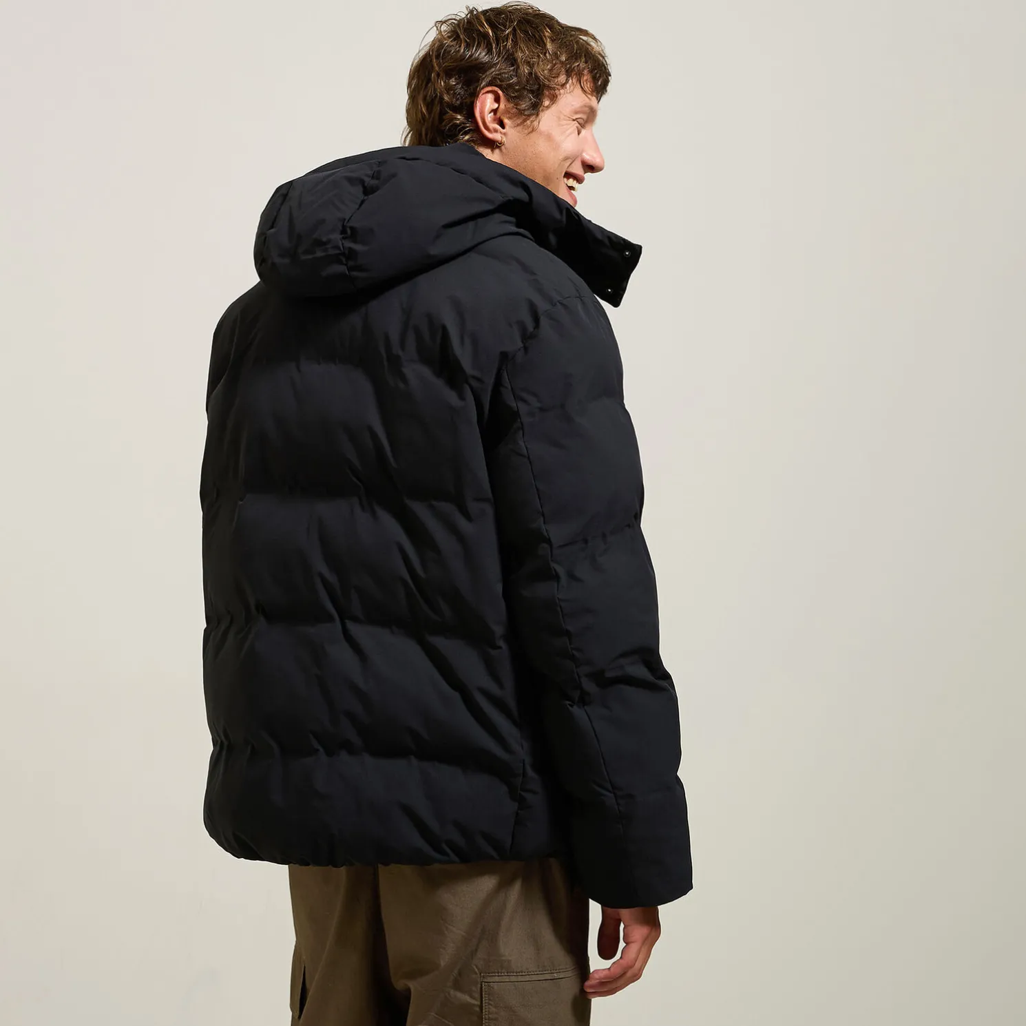 Waterafstotende gewatteerde jas