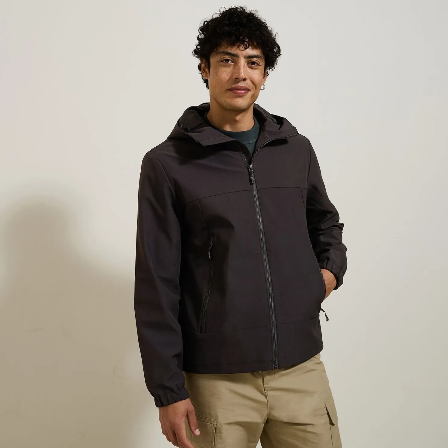 Windjack met capuchon