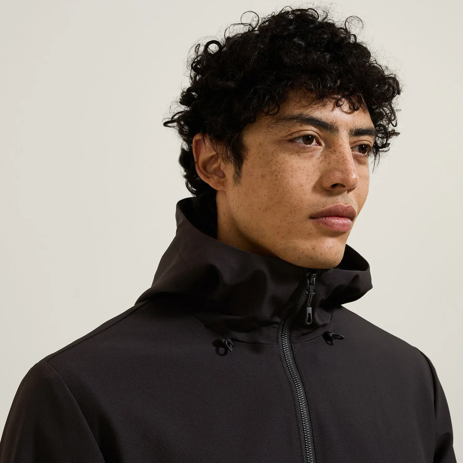 Windjack met capuchon