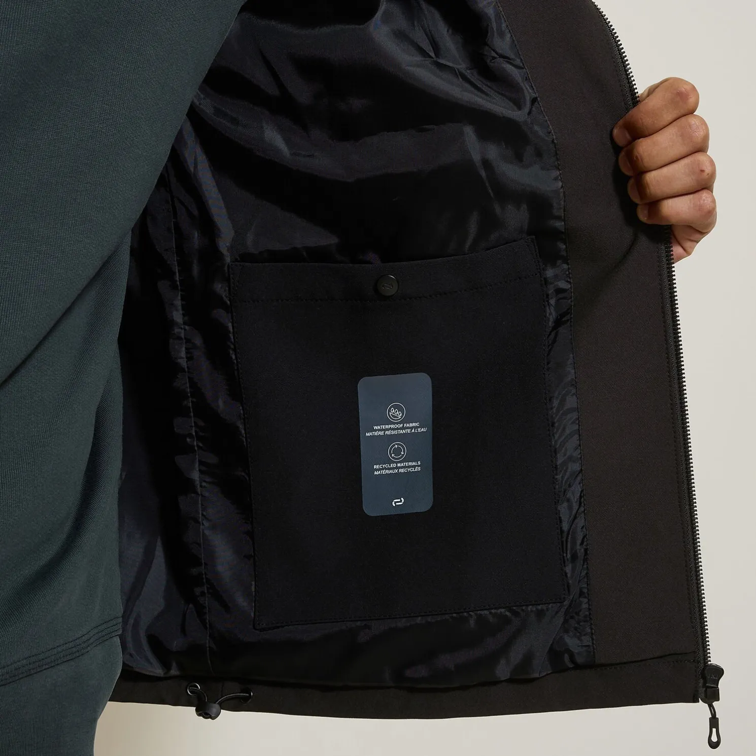 Windjack met capuchon