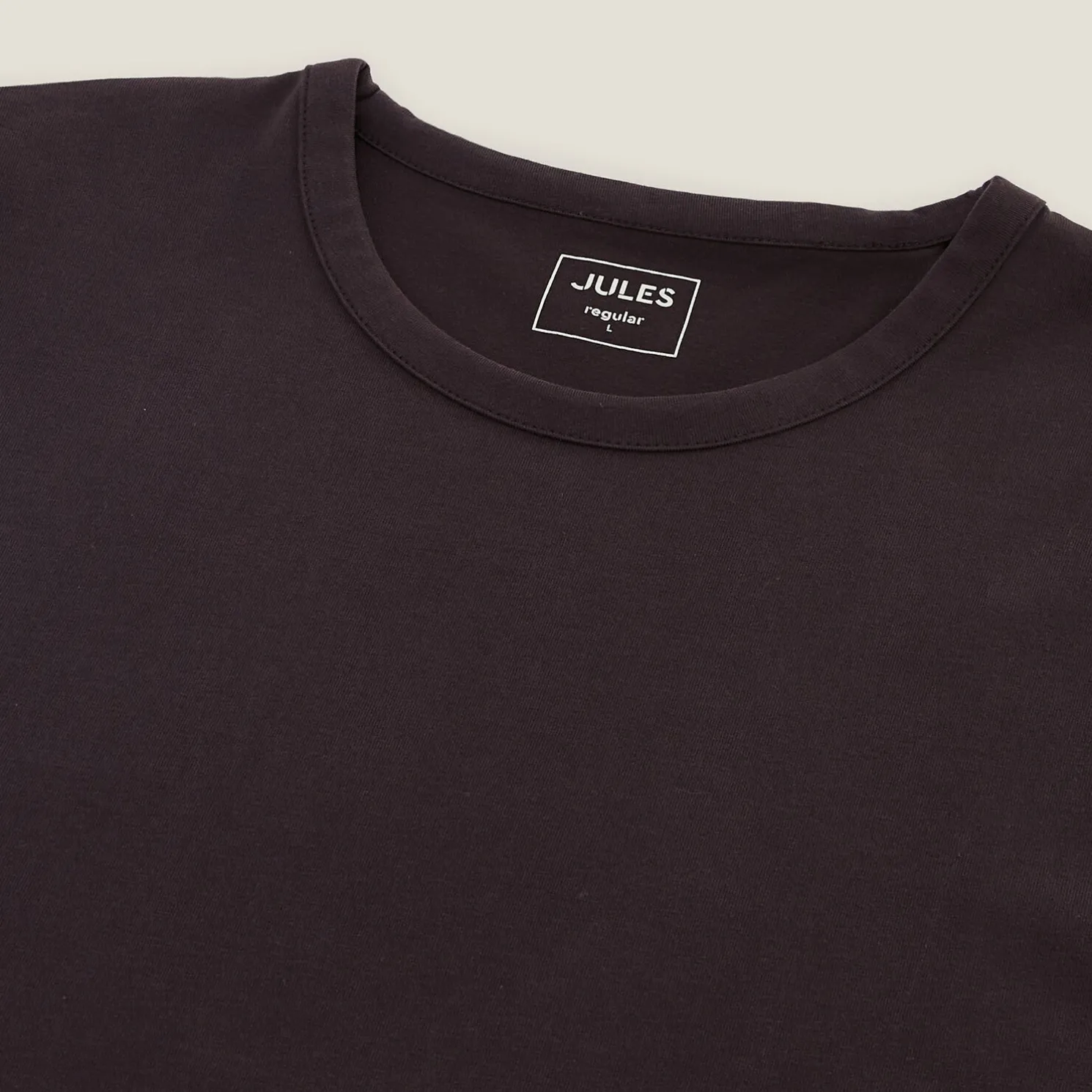 Zacht T-shirt met ronde hals