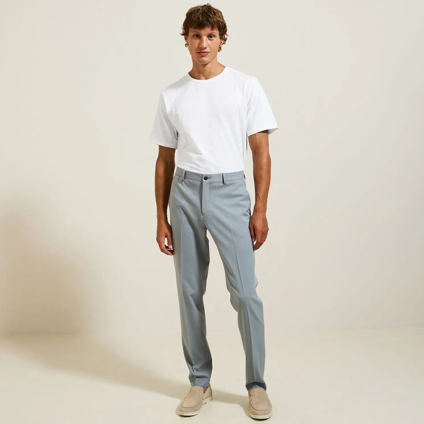 Zacht T-shirt met ronde hals