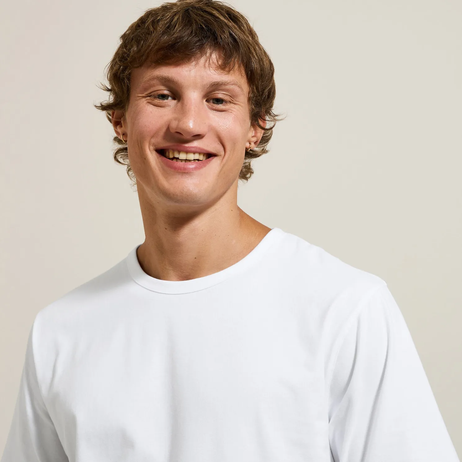 Zacht T-shirt met ronde hals