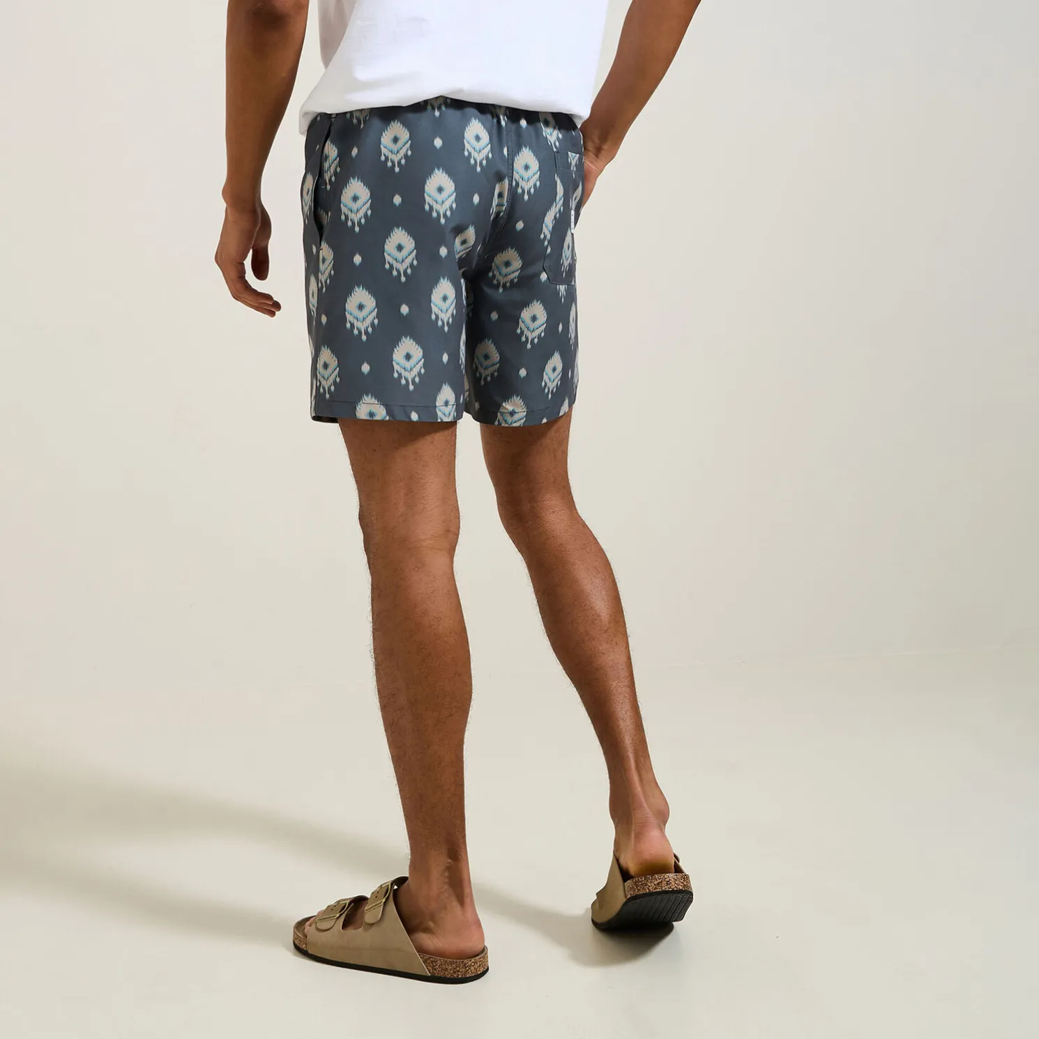 Zwemshort met fantasieprint